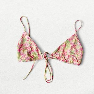 Four Three Seven x That’s So Sabotage Aloha Top in Pink and Yellow